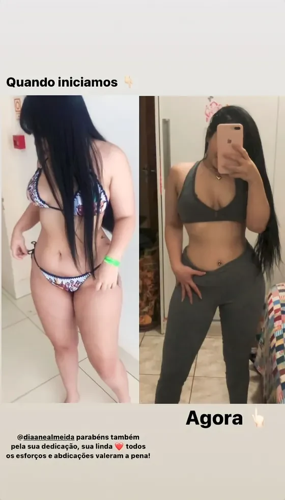 Antes e depois: quando iniciamos e agora